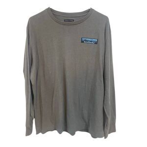 State of mind long sleeve gray blue crew neck Kentucky graphic XL